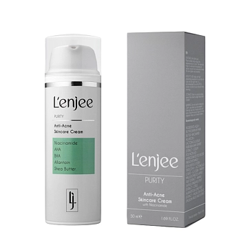 LENJEE Крем для проблемной кожи лица с ниацинамидом / Anti-Acne Skincare Cream 50 мл, фото 2
