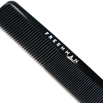 FRESHMAN Расческа-гребень компактная для моделирования и стрижки, размер S / Collection Carbon, фото 3