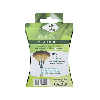 ECOTOOLS Кисть-насадка сменная для хайлайтера / Interchangeables Fan Brush Head, фото 5