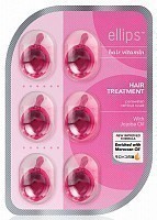 Масло для восстановления волос после химического воздействия, розовые капсулы / Hair Treatment 6 шт (5,49 г), ELLIPS