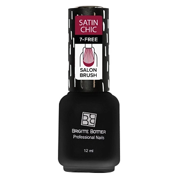 150 лак для ногтей матовый, черный / Satin Chic 12 мл