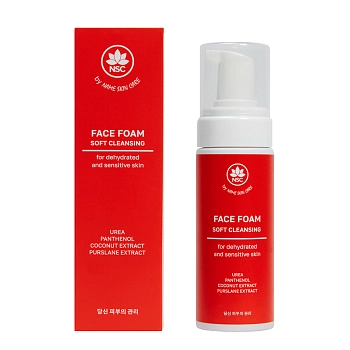 NAME SKIN CARE Пенка мягкая для умывания лица с пантенолом для обезвоженной и чувствительной кожи / NSC 150 мл, фото 2