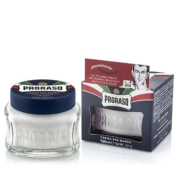 PRORASO Крем защитный до бритья с алоэ и витамином Е 100 мл, фото 2