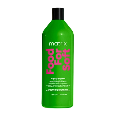 MATRIX Шампунь увлажняющий с маслом авокадо и гиалуроновой кислотой / Food For Soft 1000 мл