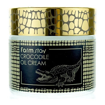 FARMSTAY Крем с жиром крокодила для лица / CROCODILE OIL CREAM 70 г, фото 1