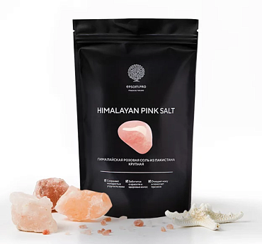 EPSOM.PRO Соль гималайская крупная розовая / Epsom.pro 2,5 кг