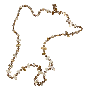 IWOU PROFESSIONAL Бусы Сокровище природы золотисто-коричневые, фото 2