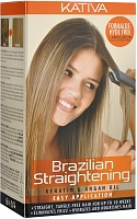 KATIVA Набор для кератинового выпрямления и восстановления волос с маслом арганы / KERATINA, фото 1