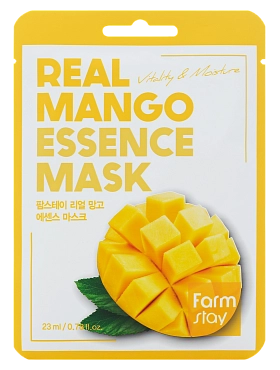 FARMSTAY Маска тканевая с экстрактом манго для лица 23 мл