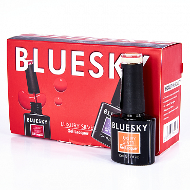 BLUESKY LV240 гель-лак для ногтей / Luxury Silver 10 мл