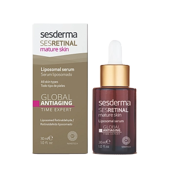 SESDERMA Сыворотка липосомальная омолаживающая Эксперт времени / SESRETINAL MATURE SKIN Liposomal serum 30 мл, фото 2