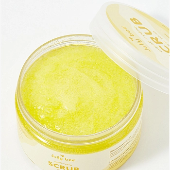 JULLY BEE Скраб-суфле увлажняющий для тела с ароматом ананаса / Jully Bee 300 гр, фото 2