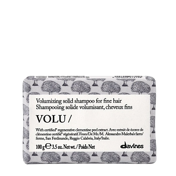 Шампунь твердый для тонких волос / VOLU shampoo bar 100 гр