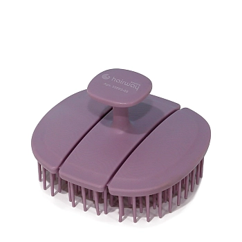 HAIRWAY Массажер для головы 196 штифтов 3-х зонный, сиреневый / Hairway, фото 2