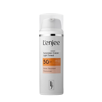 Крем тонирующий солнцезащитный для лица SPF50, оттенок Light / Sunscreen Cream Light Tinted 50 мл