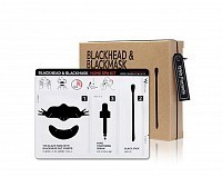 Комплекс очищающий против черных точек / Blackhead & Blackmask Home Spa Kit 10 шт, WISH FORMULA
