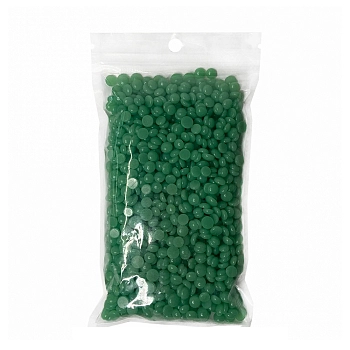 Воск полимерный в гранулах в пакете, полупрозрачный Aloe / LILU 100 гр