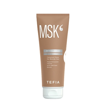 TEFIA Маска карамельная для светлых волос / MYBLOND 250 мл, фото 1
