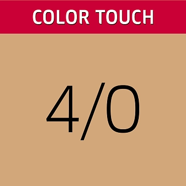 WELLA PROFESSIONALS 4/0 краска для волос, коричневый / Color Touch 60 мл