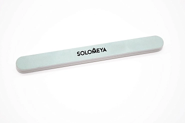 SOLOMEYA Пилка-полировщик ультрамягкая двусторонняя для ногтей / Nail Sponge Buffer