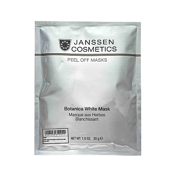 JANSSEN COSMETICS Маска моделирующая осветляющая / Botanical White Mask Peel off masks 10*30 г, фото 3