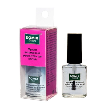 DOMIX Укрепитель мультивитаминный для ногтей / DG 11 мл