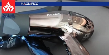 DEWAL PROFESSIONAL Фен Magnifico коричневый, ионизация, 2 насадки, 2000 Вт, фото 4