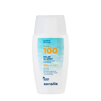 Флюид для защиты лица от солнца SPF50+ / Fluid 100 Solar Allergy 40 мл