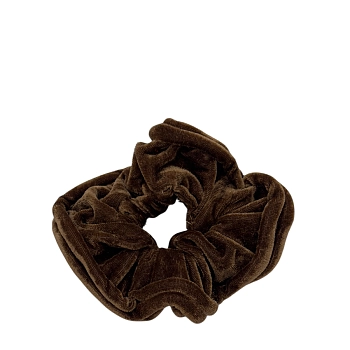 IWOU PROFESSIONAL Резинка для волос Люкс коричневая 14см 1шт, фото 2