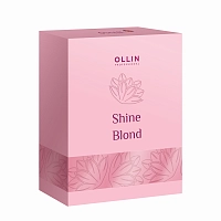 OLLIN PROFESSIONAL Набор для светлых и блондированных волос (шампунь 300 мл + кондиционер 250 мл + масло 50 мл) / SHINE BLOND, фото 1