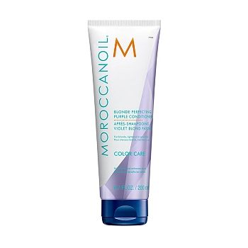 Кондиционер тонирующий для нейтрализации желтизны и медных оттенков для светлых, осветлённых, седых волос, фиолетовый 200 мл