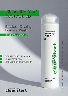 DERMALOGICA Гель очищающий для умывания / Clear Start Breakout Clearing Foaming Wash 295 мл