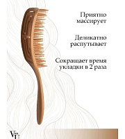 VON-U Расческа для волос, золотая / Spin Brush Gold, фото 6