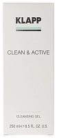 KLAPP Гель очищающий для лица / CLEAN & ACTIVE 250 мл, фото 2