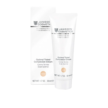JANSSEN COSMETICS Крем дневной Оптимал Комплекс SPF 10 / Optimal Tinted Complexion Cream Medium 50 мл, фото 2