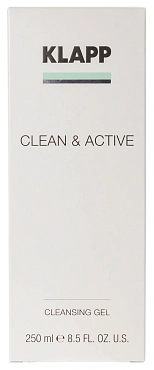 KLAPP Гель очищающий для лица / CLEAN & ACTIVE 250 мл