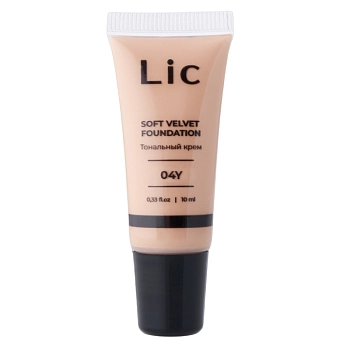 LIC Крем тональный мини-версия, 04Y / Soft Velvet Foundation Mini version 10 мл, фото 1