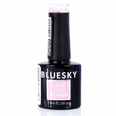 BLUESKY LV012 гель-лак для ногтей / Luxury Silver 10 мл
