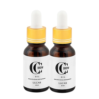LUCAS COSMETICS Масло для роста бровей и ресниц / Brow oil CC Brow 1+1 15 мл, фото 1