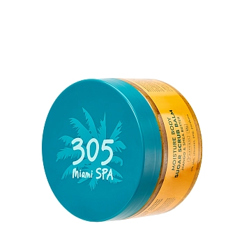 305 Miami SPA Бальзам-скраб сахарный для тела / MOISTURE BODY SUGAR SCRUB BALM MANGO & SHEA BUTTER 350 мл, фото 2