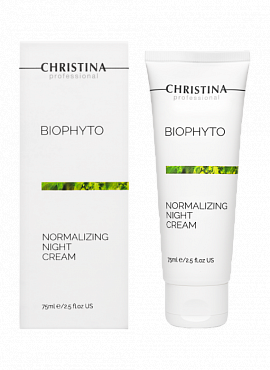 CHRISTINA Крем нормализующий ночной / Normalizing Night Cream Bio Phyto 75 мл