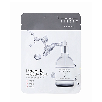 Маска ампульная с фитоплацентой / Premium Jigott&La Miso 27 мл