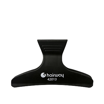 HAIRWAY Зажим бабочка, черный / Hairway 12 шт, фото 2