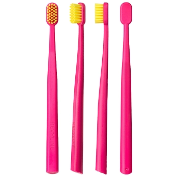 REVYLINE Щетка зубная детская от 3 до 12 лет, розовая / KIDS S4800, фото 2