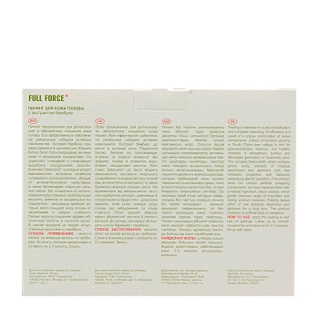 OLLIN PROFESSIONAL Пилинг для кожи головы с экстрактом бамбука / FULL FORCE 10*15 мл, фото 3