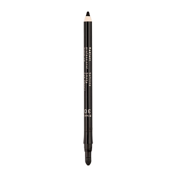 Карандаш для глаз водостойкий, 30 черный смоки / Softline Eye Pencil Waterproof 1,2 гр