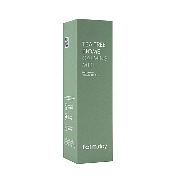 FARMSTAY Мист успокаивающий кожу для лица с чайным деревом / Tea Tree Biome Calming Mist 120 мл, фото 4