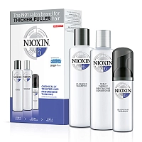 NIOXIN Набор для волос Система 6 (шампунь очищающий 150 мл, кондиционер увлажняющий 150 мл, маска питательная 40 мл), фото 1