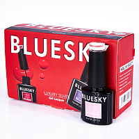 BLUESKY LV004 гель-лак для ногтей белый жидкий / Luxury Silver 10 мл, фото 4
