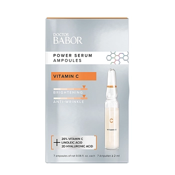 BABOR Ампулы с витамином С 20% / Power Serum Ampoules Vitamin C 7*2 мл, фото 1
